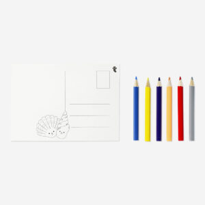 Colour-your-own postcards. 8 pcs - Image 3