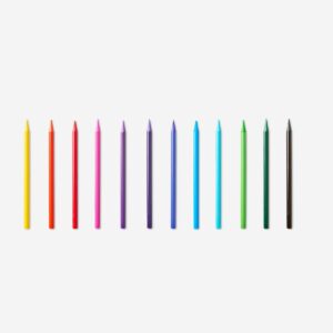 Coloured Pencils - 12 pcs - Image 2