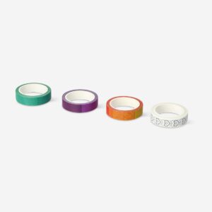 Colourful paper tape - 4 pcs - Image 2