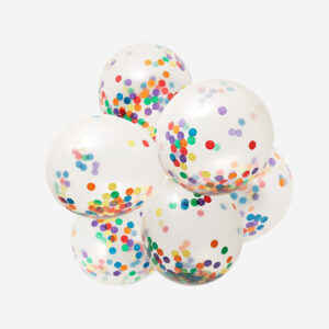Confetti balloons. 6 pcs - Image 1