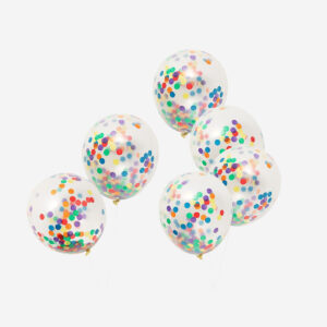 Confetti balloons. 6 pcs - Image 3