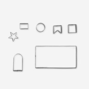 Cookie cutter set. For gingerbread house - Image 1