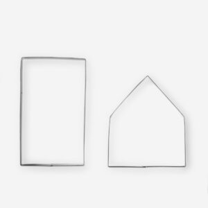Cookie cutter set. For gingerbread house - Image 3