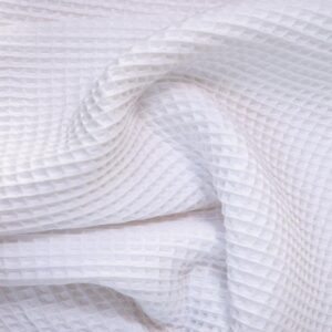Cotton Waffle Fabric - Image 1