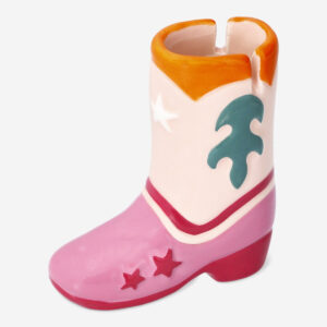 Cowboy boot shaped memo holder - Image 1