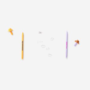 Cowboy hat erasable pens - 4 pcs - Image 3