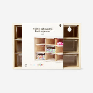 Craft organiser with 9 drawers - Image 3