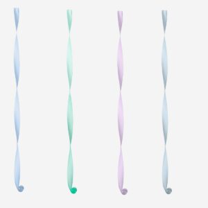 Crepe streamers. 4 pcs - Image 2