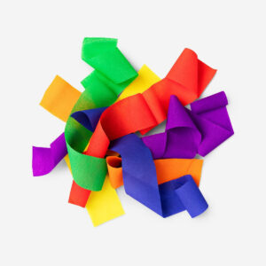 Crêpe streamers. 6 pcs - Image 2
