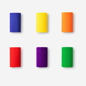 Crêpe streamers. 6 pcs - Image 1