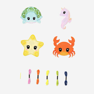 Cross stitch set - Sea creatures - Image 2