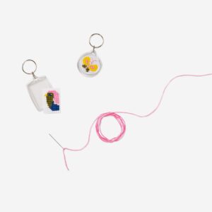 Cross stitch key ring kit - Image 3