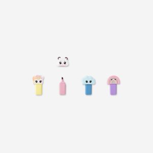 Cute character highlighters - 4 pcs - Image 2