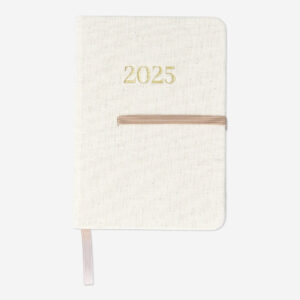 Daily Diary with Linen Cover A6 - Italian - Image 1