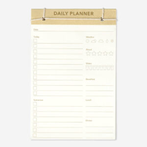 Daily Planner Dad with Wellbeing Tracker - A5 - Image 1
