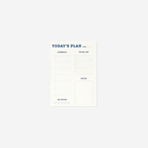 Daily planner pad