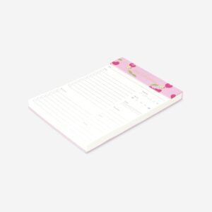 Daily planner pad with cherries - Image 2