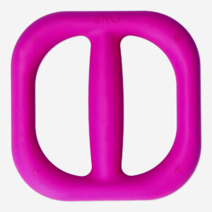 Dark pink dumbbell - 2 kg - Image 1