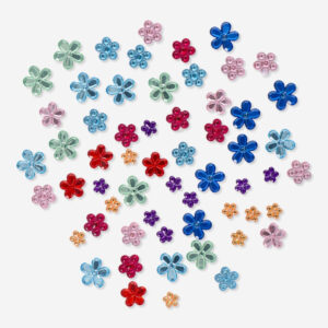Decoration flowers. Adhesive - Image 2