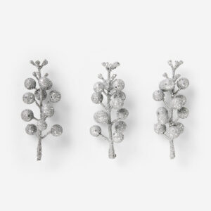 Decoration. Silver berries - Image 1
