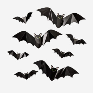 Decorative adhesive bats - 20 pcs - Image 1