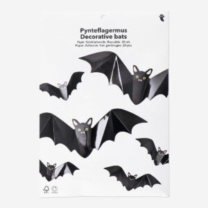 Decorative adhesive bats - 20 pcs - Image 3