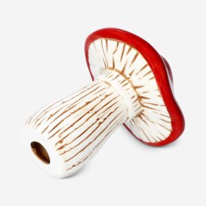 Decorative red mushroom - 10 cm - Image 3
