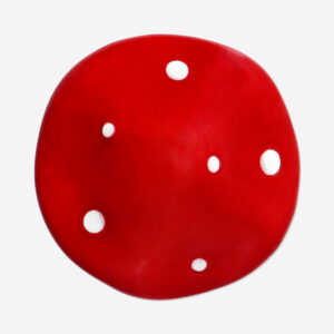 Decorative red mushroom - 10 cm - Image 2