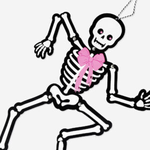 Decorative felt skeleton - 50 cm - Image 3