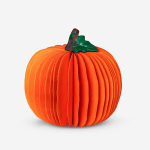 Decorative fold out pumpkin - 12 cm - Image 1