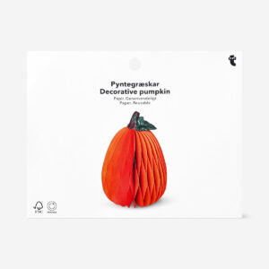 Decorative fold out pumpkin - 15 cm - Image 2
