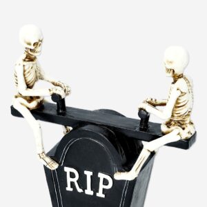 Decorative skeletons on a seesaw - Image 3