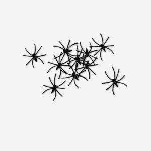 Small decorative spiders - 20 pcs - Image 1