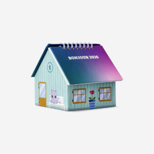 Desk calendar as a house - Image 3