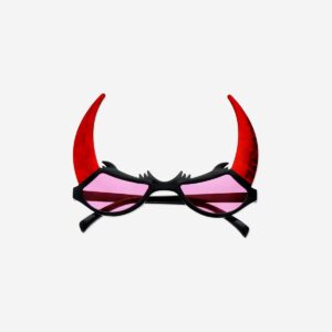 Devil party glasses - For adults - Image 1