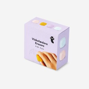 Dice erasers - 4 pcs - Image 1