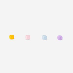 Dice erasers - 4 pcs - Image 3