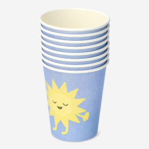 Disposable paper cups. 8 pcs - Image 3