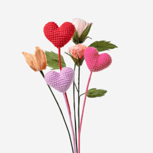 DIY crochet hearts kit - Image 3