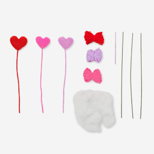 DIY crochet hearts kit - Image 2
