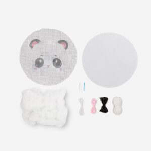 DIY cross stitch panda pillow - Image 2