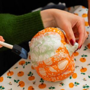 DIY decoupage pumpkin - Image 1