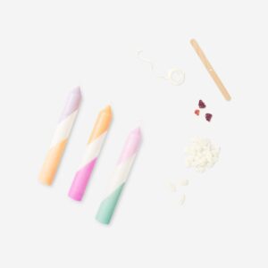 DIY dip dye candles - 3 pcs - Image 3