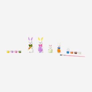 DIY Easter bunny family decorations - Image 1