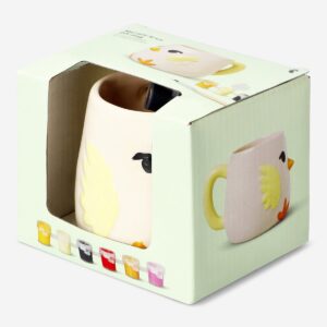 DIY Easter chicken mug with paint - 380 ml - Image 3
