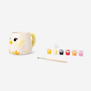 DIY Easter chicken mug with paint - 380 ml - Image 1