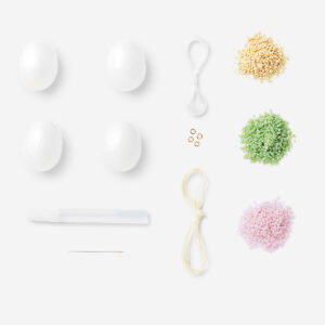 DIY Easter eggs with glass beads - Image 2