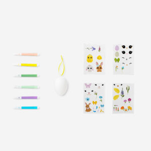 DIY Easter eggs with glass beads stickers and markers - Image 2