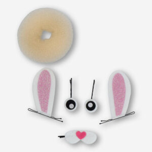 DIY Easter hair kit. 6 pcs