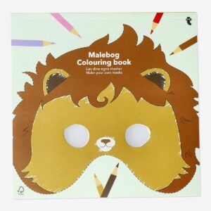 DIY masks colouring book